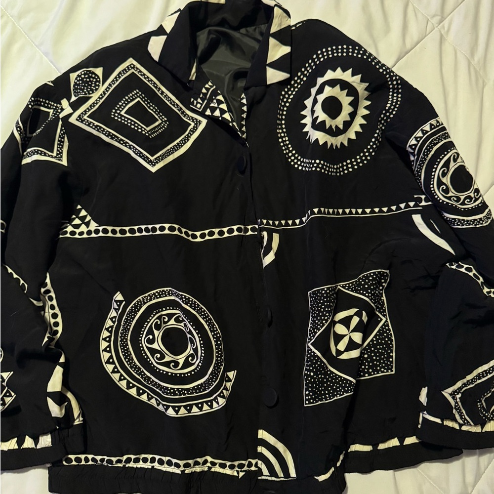 Krist Gudnason Black Satin Jackets